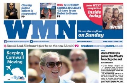 Seven jobs created on Western Morning News ahead of Sunday edition launch
